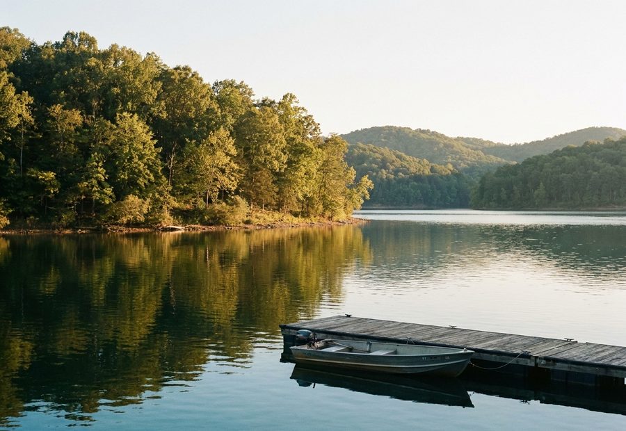 Dale Hollow Lake near the Celina office